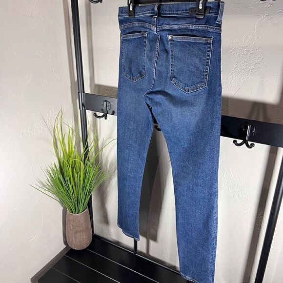 H&M slim low waist denim jeans button up fly size 32/32 - Picture 6 of 15